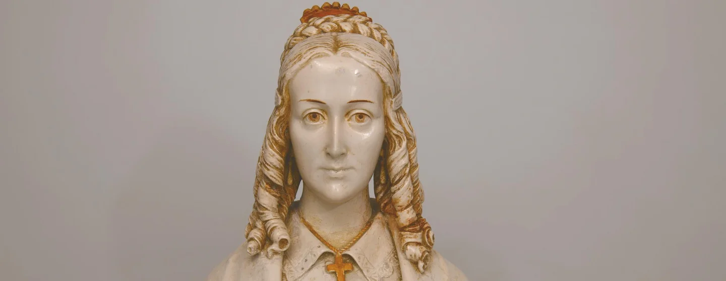 Fürstenhäusle Meersburg, Büste der Annette von Droste-Hülshoff