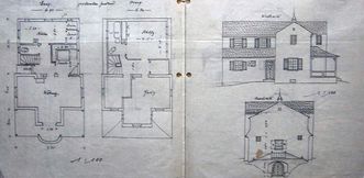 Fürstenhäusle Meersburg, Plan des Gebäudes